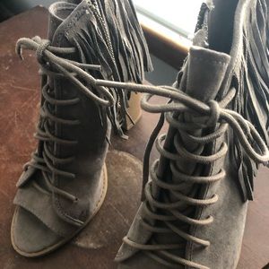 Express heels open toe